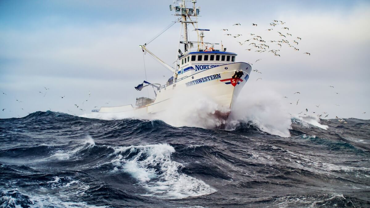 The F/V Northwestern on the water in 'Deadliest Catch' Season 20