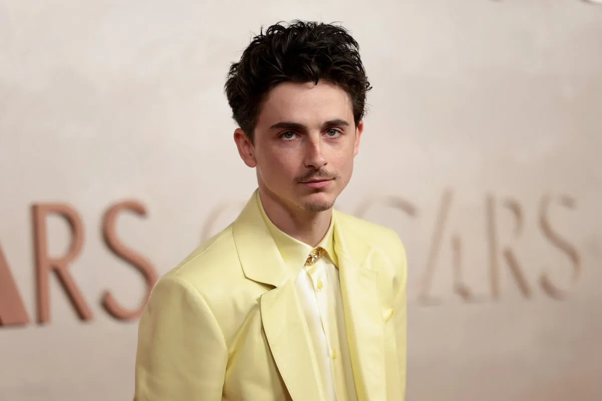 Timothée Chalamet, who lost the Best Actor Oscar, arrives at the 97th Academy Awards