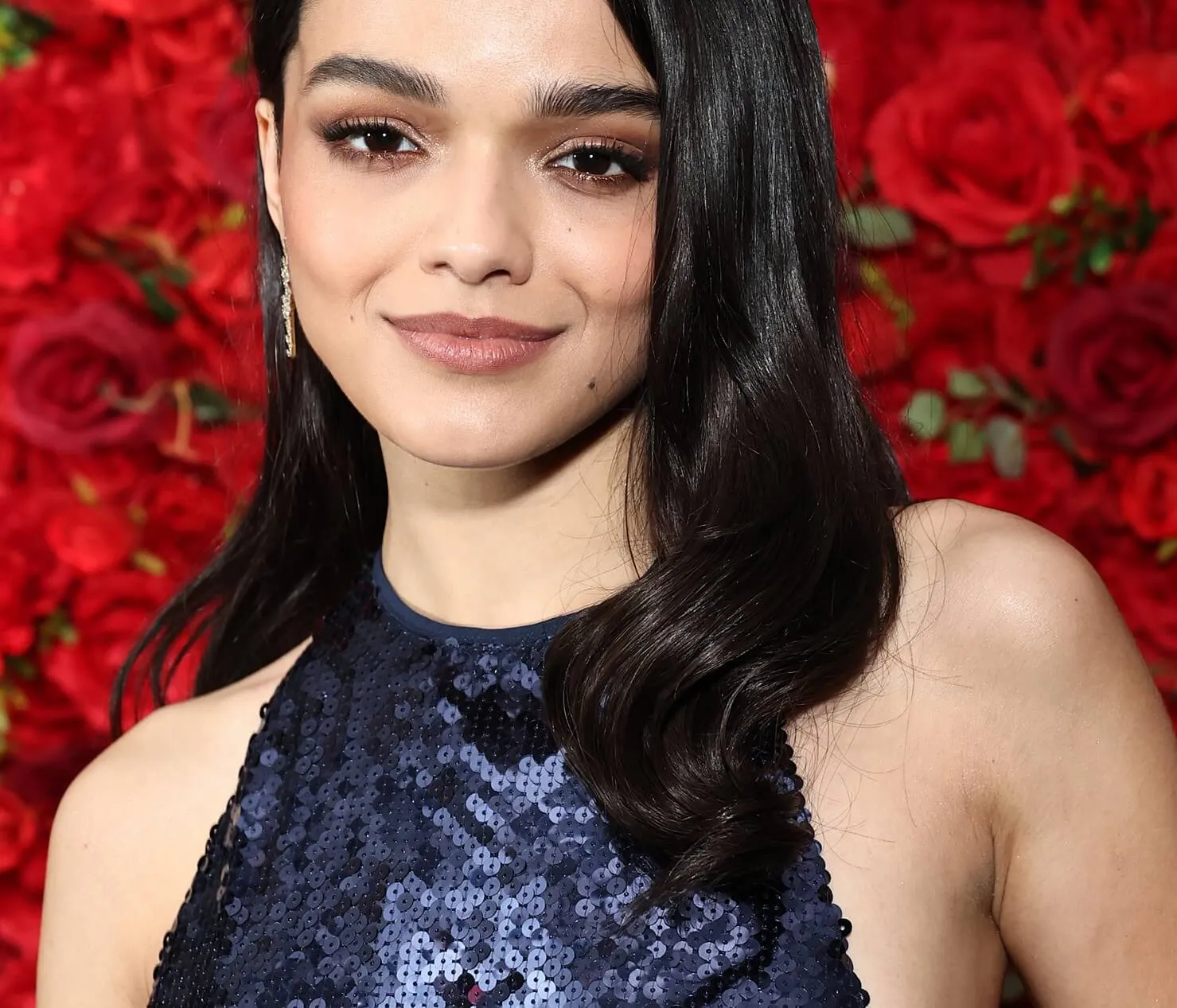 Rachel Zegler, the star of Disney's 'Snow White', smiling