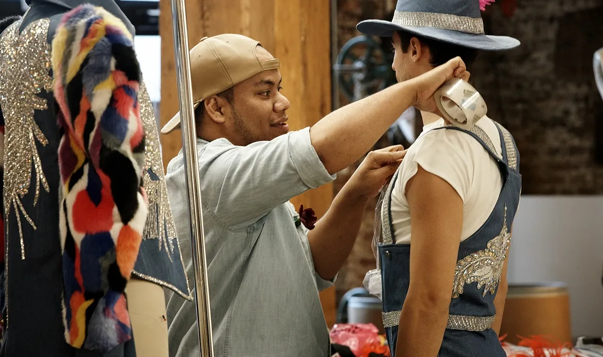 Afa Ah Loo on season 17 of 'Project Runway'