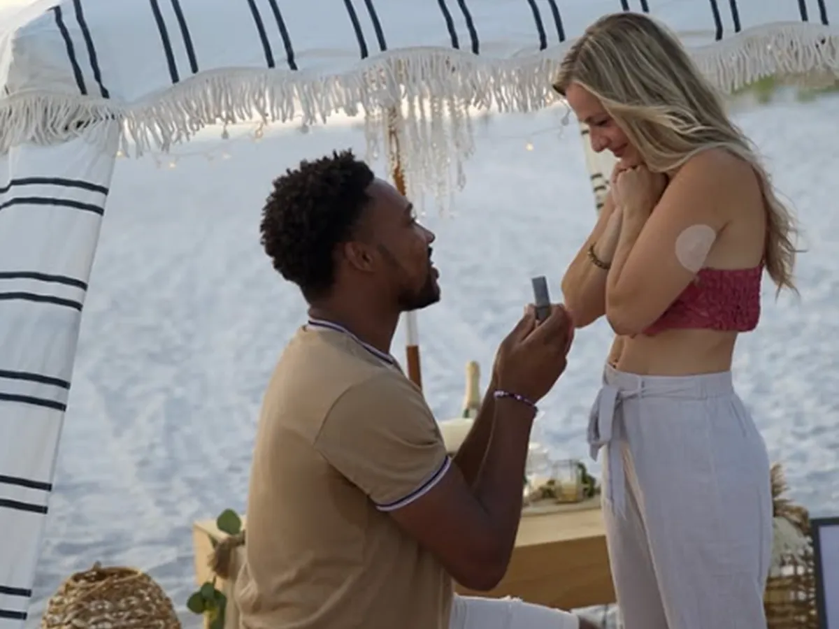 Khesanio Hall proposes to Mackenzie McKee in 2024; the couple were married a year later.